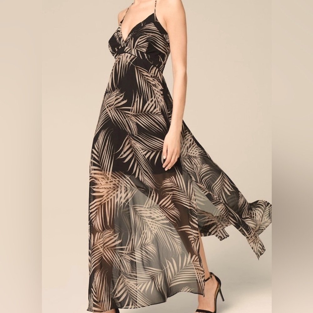 WHBM flowy maxi dress